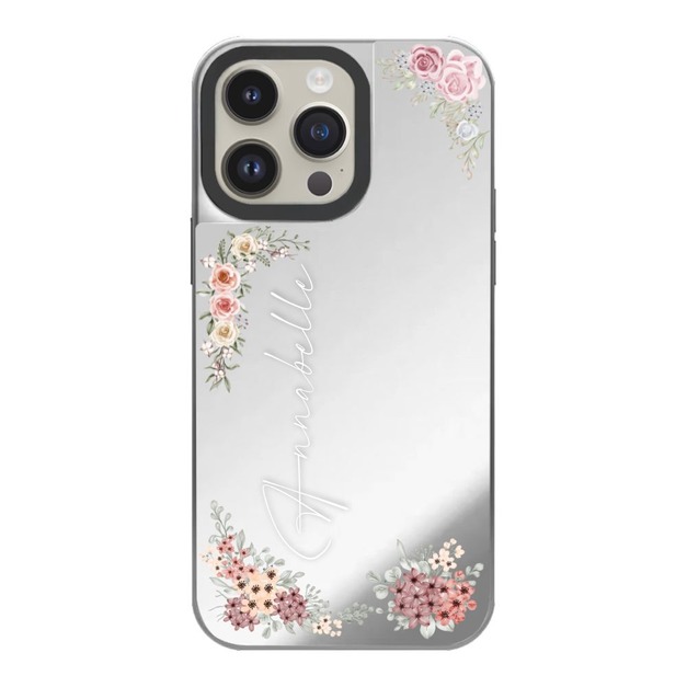 「Sliver」鏡面殼 - 質感花卉