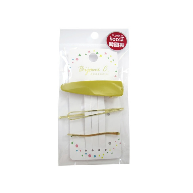 Bijoux C.韓製奶油質感髮夾組