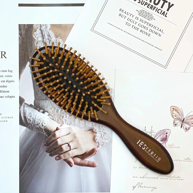 深木氣墊梳