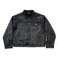 BLACK WAX DENIM JACKET