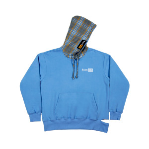 CHECKED FLANNEL HOODIE