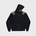JEWELRY PATCH ZIP HOODIE