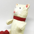 日本 Everyday - 聖誕圍巾可動式木雕 小羊_1