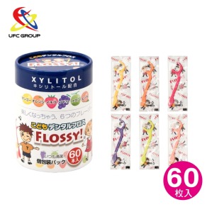 【UFC】兒童專用水果味牙線(60入)