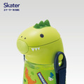 【Skater】兒童恐龍吸管式水壺 (420mL)_3