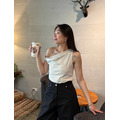 斜肩無袖個性上衣 SS06_2