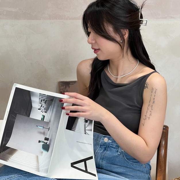 兩穿細繩背心 SS30