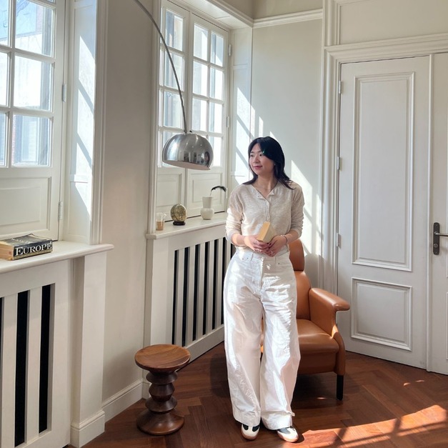 新色上架｜慵懶隨性錐形褲 PT01