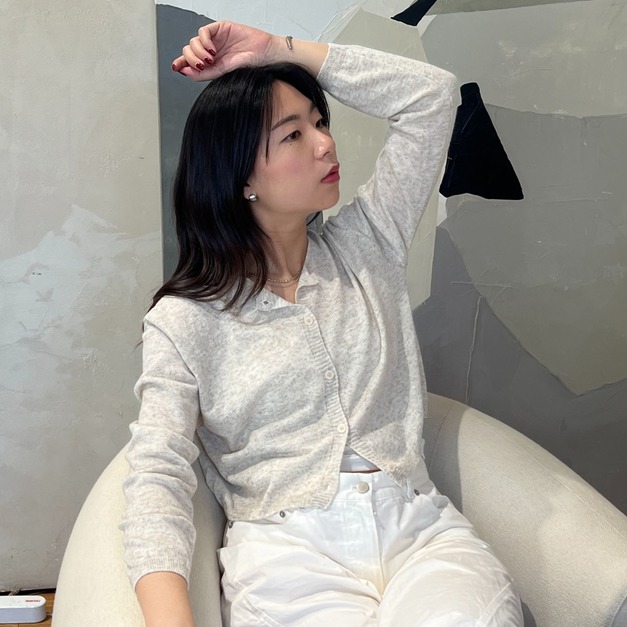 燕麥色針織外套｜9月新品$5000滿額贈 not for sale!!