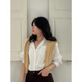 微透膚直條襯衫 LS19_8