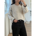 拼色羊毛針織衫 LS17_1