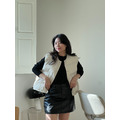 無領羽絨背心 JK10_5