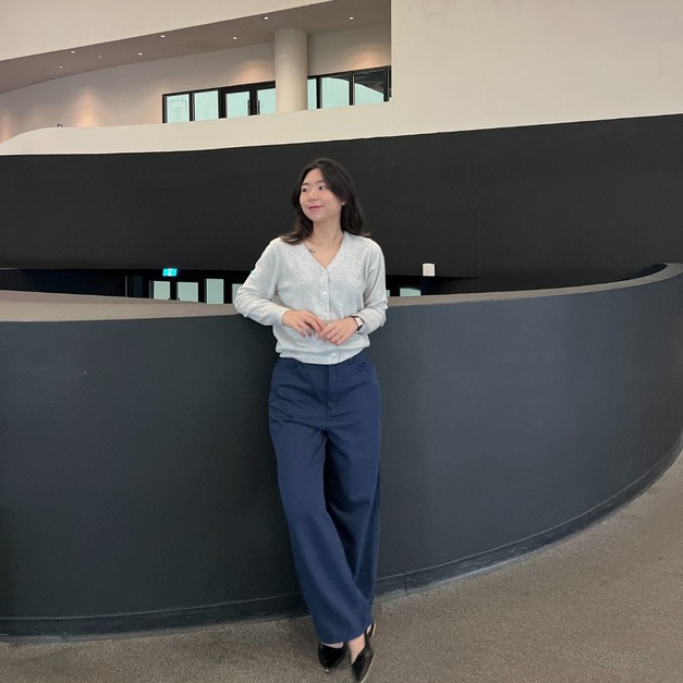 英國藍直筒修飾褲 DJ22