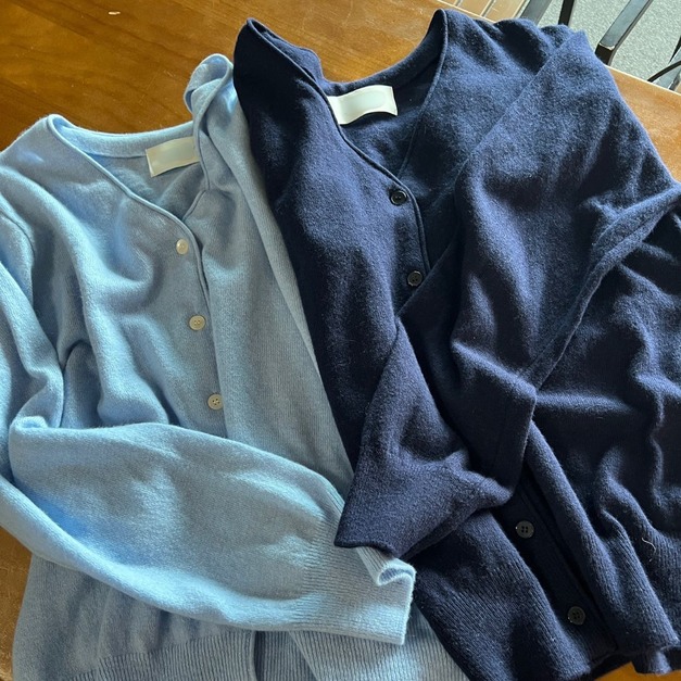 寬鬆捲邊開衫｜羊毛55% JK30