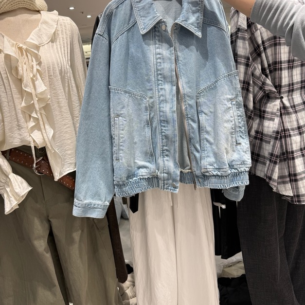 JK34 春日刷色牛仔外套