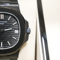 Patek Philippe 百達翡麗 黑武士 碳纖維改裝 黑面金鷹 鸚鵡螺 5711_4