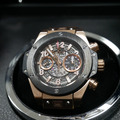 Hublot 宇舶 Big Bang Unico King Gold Ceramic 大爆炸玫瑰金 新創設計 矽膠錶411.OM.1180.RX_1