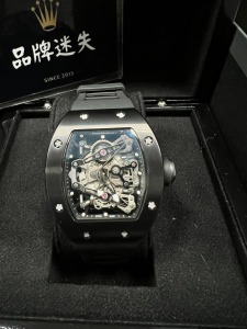 理查德．米勒 RICHARD MILLE RM-038 全黑碳陶瓷錶殼