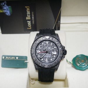 勞力士 Rolex GMT-Master II DiW Oasis Carbon All Black 全碳纖維錶款 116710