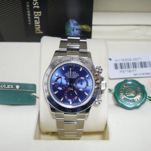 勞力士Daytona 藍面白鋼迪迪通拿 116509-0071