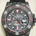 勞力士 Rolex DiW Carbon Submariner ALL CARBON BLACK 116610_1