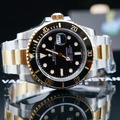 勞力士 Rolex 半金黑水鬼 Submariner 116613LN_1