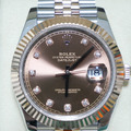 勞力士 DateJust 日誌 永恆玫瑰金棕面 41mm 126331_1