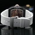 理查德．米勒 陀飛輪限量黑武士 白色矽膠錶帶 RICHARD MILLE RM47_4