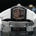 理查德．米勒 陀飛輪限量黑武士 白色矽膠錶帶 RICHARD MILLE RM47_6
