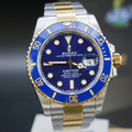 勞力士 Rolex 半金藍水鬼 Submariner 126613LB