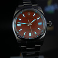 勞力士 OYSTER PERPETUAL OP系列 31mm 紅色 蠔式鋼 277200_4