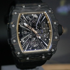 理查德．米勒 RICHARD MILLE RM12-01 鍛造碳纖維 黑錶帶