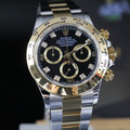 勞力士 Daytona 帶鑽半金黑面迪通拿 116503-0011