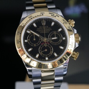 勞力士 迪通拿 Daytona 半金黑面 116503-0004