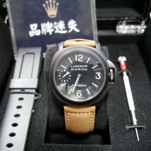 PANERAI 沛納海 Luminor Marina 全黑陶瓷外圈 PAM111