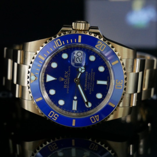 勞力士 Rolex Submariner 40mm藍水鬼 全金藍鬼 116618LB-97208_0
