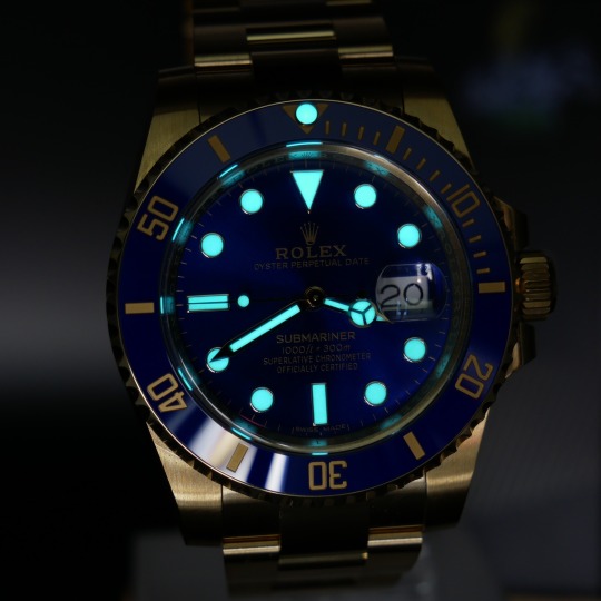 勞力士 Rolex Submariner 40mm藍水鬼 全金藍鬼 116618LB-97208_3