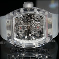 理查德．米勒 RICHARD MILLE RM56-02 透明丁腈橡膠 透明錶帶_1