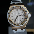 Audemars Piguet 愛彼 皇家橡樹離岸型 玫瑰金滿鑽石英女錶 AP 67540OK.ZZ.A010CA.01