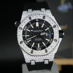 愛彼AP 皇家橡樹離岸型15703ST.OO.A002CA.01【改裝鑲鑽】