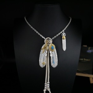 頂級 四羽毛套鏈