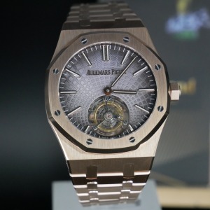 Audemars Piguet 愛彼 皇家橡樹型 飛行陀飛輪自動腕錶 AP 26530OR.OO.1220OR.01