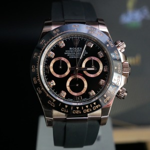 勞力士 Rolex Daytona 黑面 玫瑰金迪通拿 116515-0057
