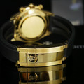 勞力士【配重版】香檳金余文樂迪通拿矽膠錶帶 Rolex Daytona 116518LN-0048_2