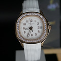 百達翡麗 海底探險家 滿鑽玫瑰金圈女錶 Patek Philippe Aquanaut PP5068R-010