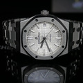 Audemars Piguet 愛彼 Royal Oak 皇家橡樹系列 素面白 15450ST.OO.1256ST.01_1