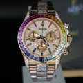 勞力士【配重版】彩虹圈後鑲鑽滿天星 Rolex Daytona 116595RBOW