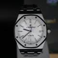 Audemars Piguet 愛彼 Royal Oak 皇家橡樹系列 素面白 15450ST.OO.1256ST.01