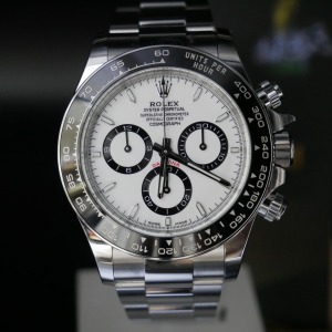 勞力士  Daytona 『2024新款』 白熊貓迪通拿 126500LN-0001