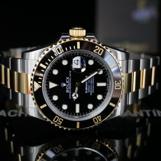勞力士 Rolex 半金黑水鬼 Submariner 126613LN_0